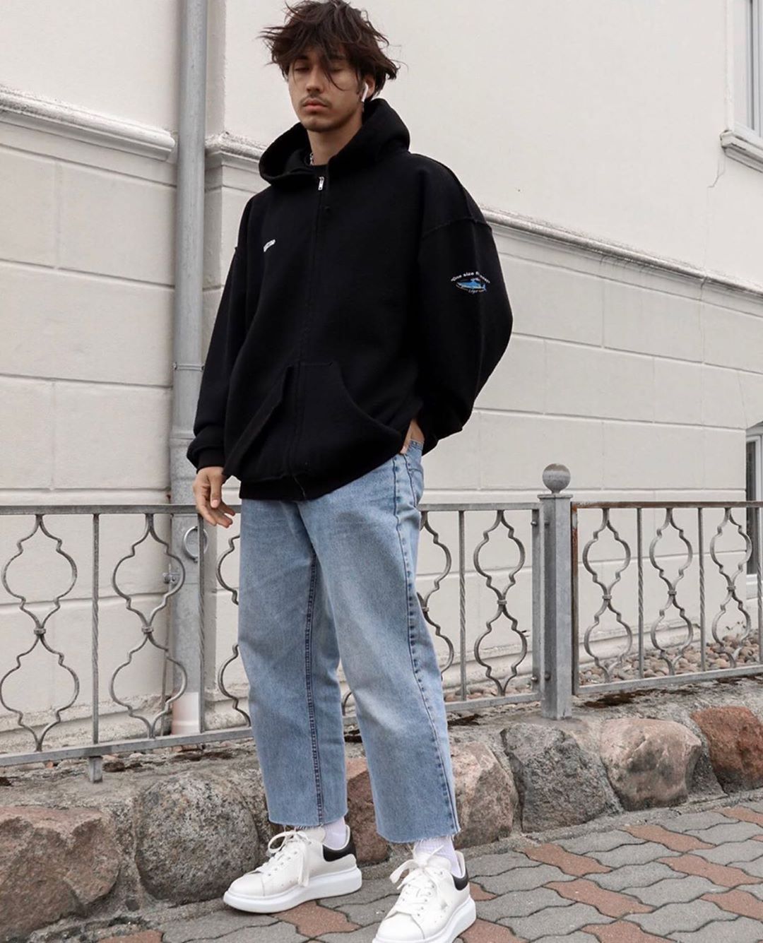 erkek oversize sweatshirt kombin