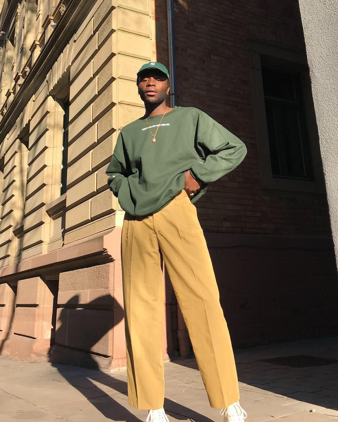 erkek oversize sweatshirt kombin